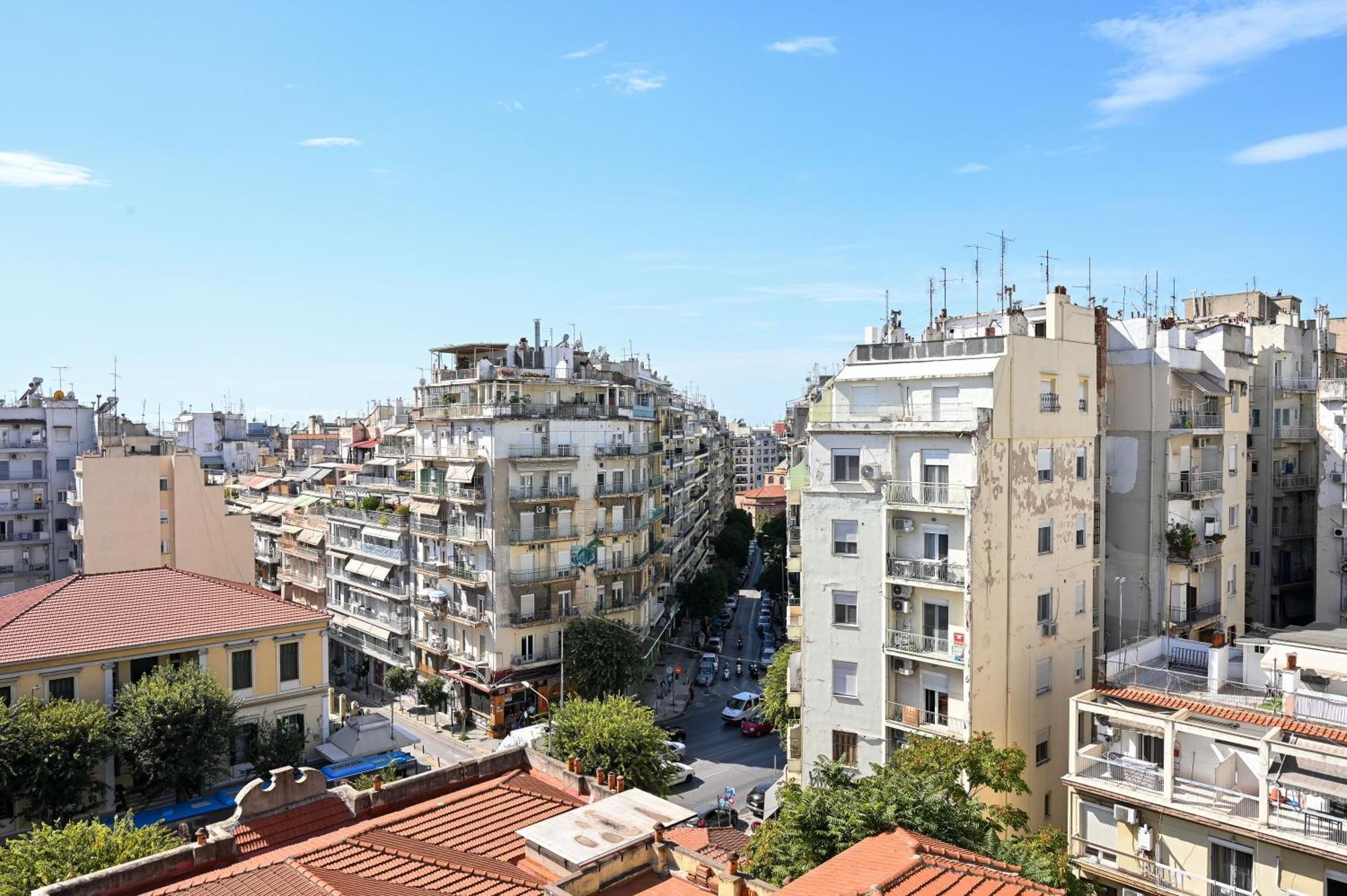 Thessaloniki Center Apartment On The Sunset Bagian luar foto
